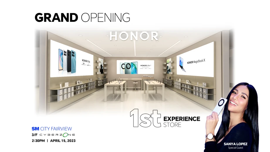 HONOR to open first experience store in SM Fairview on April 15